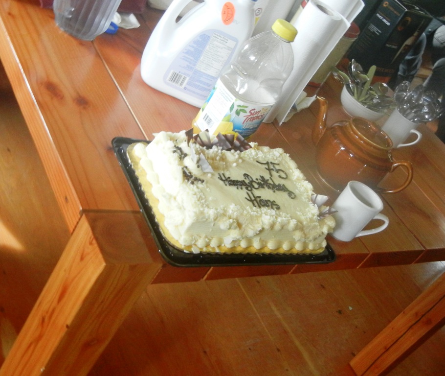 2013 Hans birthday cake